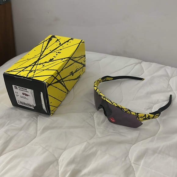 Oakley Radar EV Path Tour De France Splatter Prizm Road Black Limited Edition - Picture 2 of 3